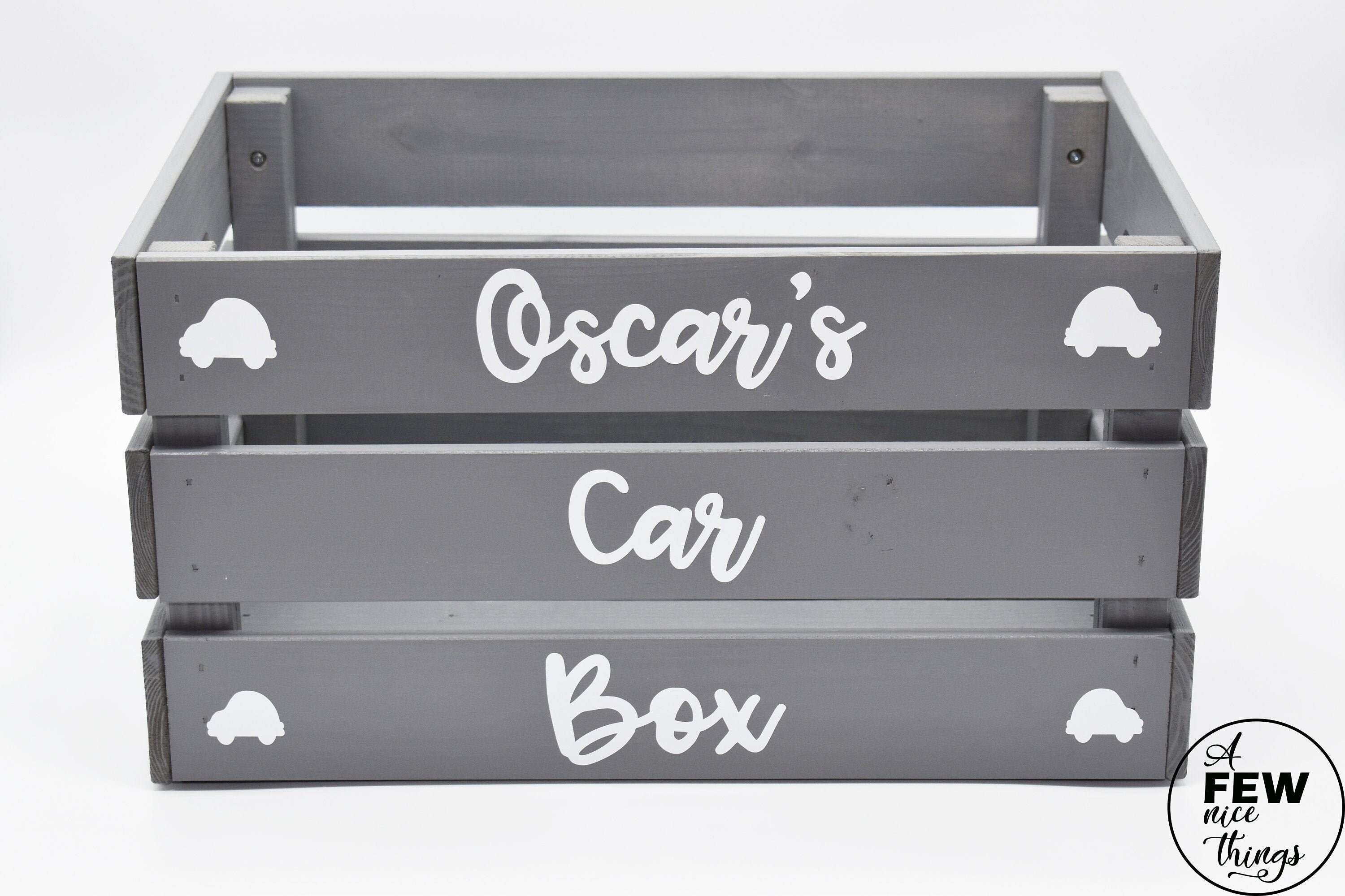 personalised name toy box