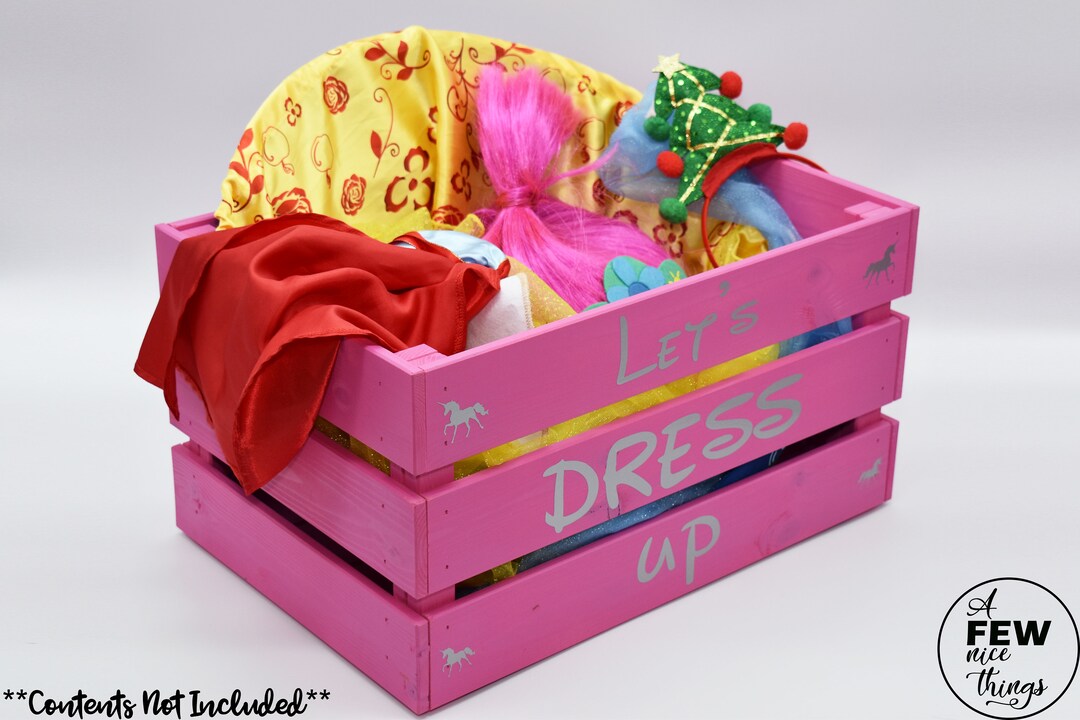 Personalised Dressing up Box Costume Box Dress up Kids Etsy UK