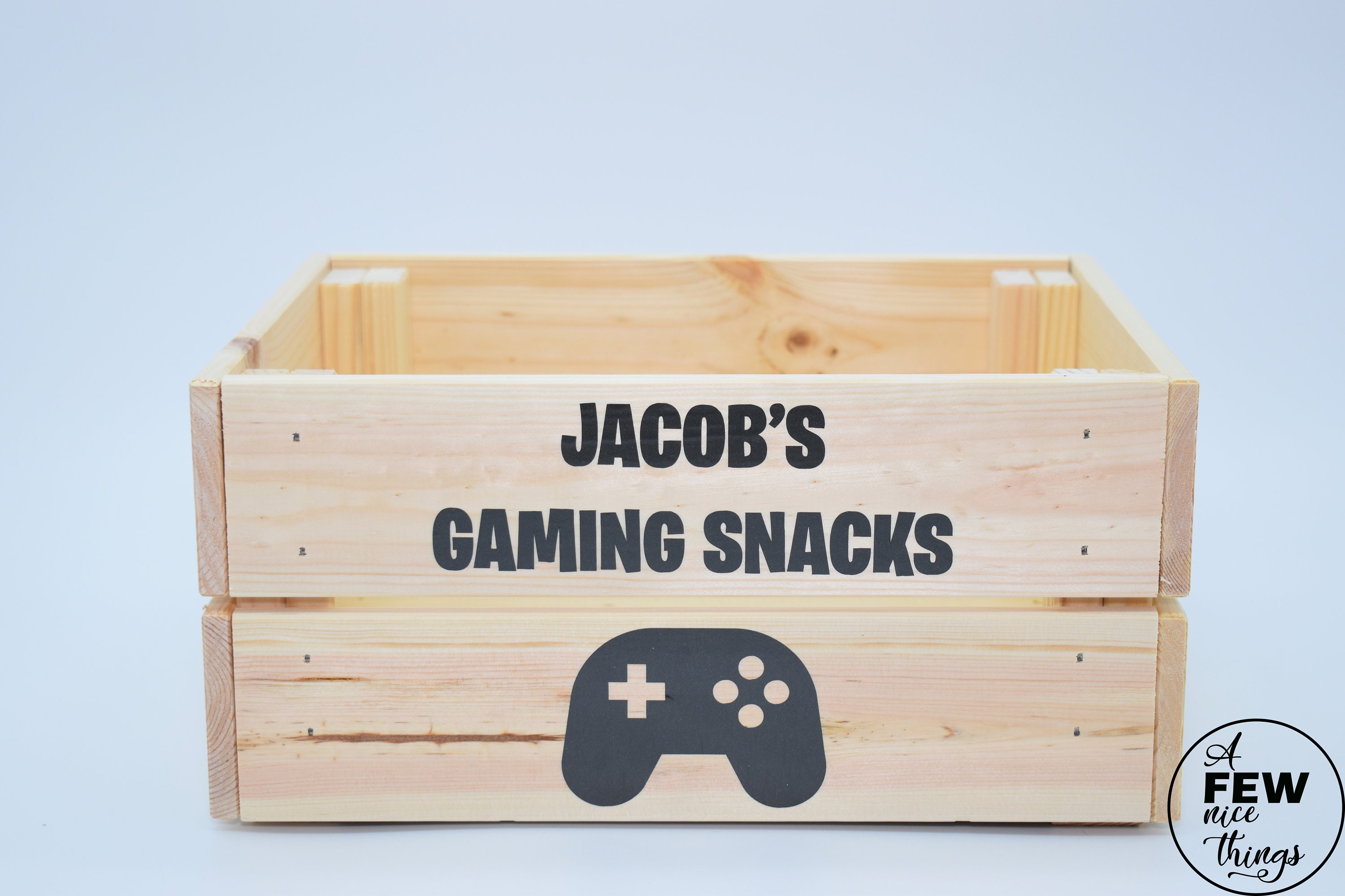 Personalised Gaming Snack Box Gaming Snacks Snack Box Etsy