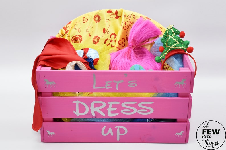 Personalised Dressing up Box Costume Box Dress up Kids Etsy UK