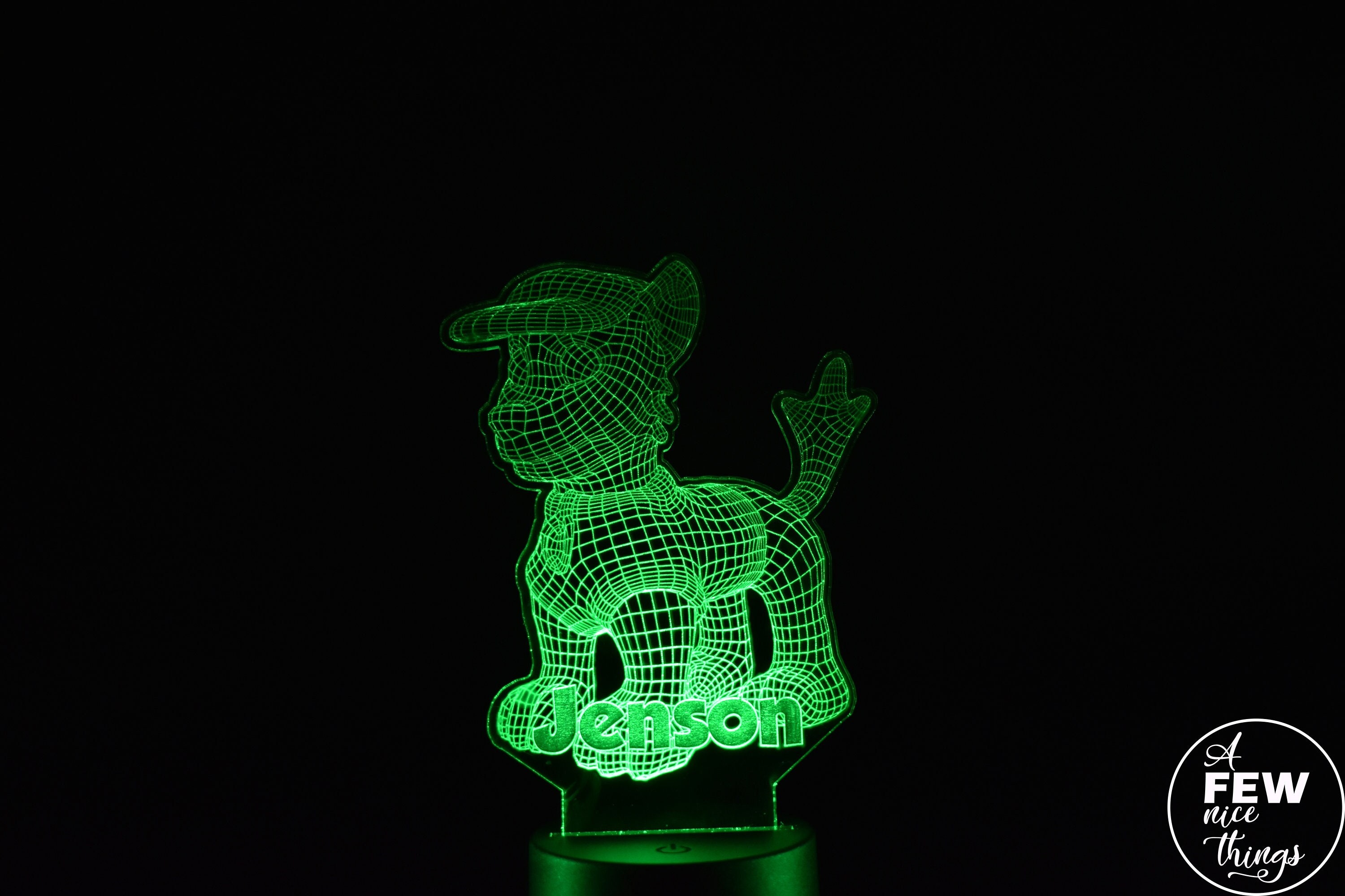 PAW PATROL PERSONALISED NAME LED NIGHT LIGHT LAMP 13 COLOURS KID'S & BABY ROOM PAW PATROL PERSONALISED NAME LED NIGHT LIGHT LAMP 13 COLOURS KID'S & BABY ROOM