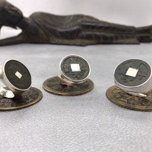 Anello moneta antica.Pieno e vuoto,tangibile e intangibile,bilancio delle energie!Anche misure per il mignolo!