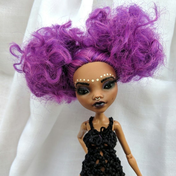 clawdeen wolf purple hair