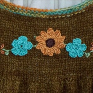 Arabella Knitted Pinafore Dress Pattern image 3
