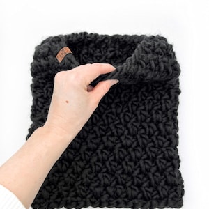 Handgestrickter Schlauchschal: Winter Schlauchschal