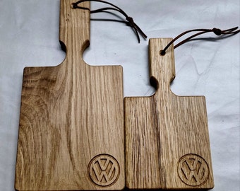 VW Logo SMALL, Camper Van,  Chopping Board, Gin Board. Perfect VW Gift