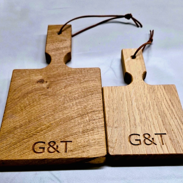 Mini Oak G&T Chopping Board