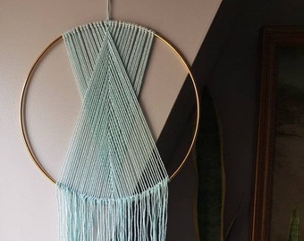 Recycled Cotton Wall Hanging/ Macrame Wall Hanging