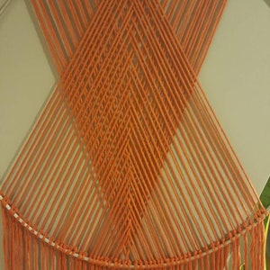 Burnt Orange Macrame image 5