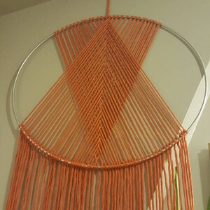 Burnt Orange Macrame image 4