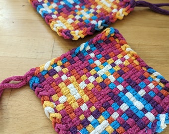 Retro Pot Holder Pair