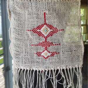 Handwoven Wall Hanging/ Aztec Pattern Wall Hanging image 2