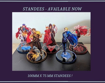 Standees - In Stock!