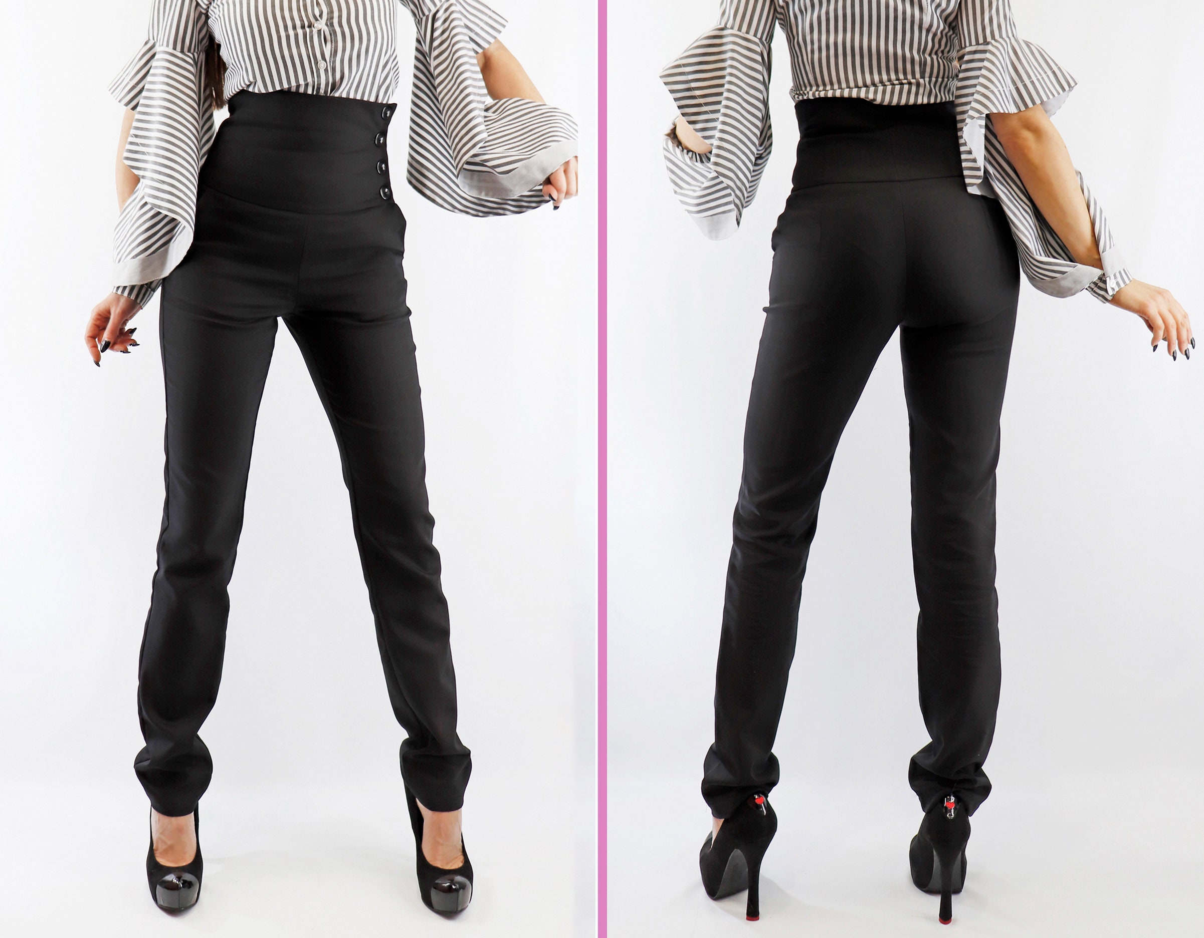Italian pocket pants Etsy France