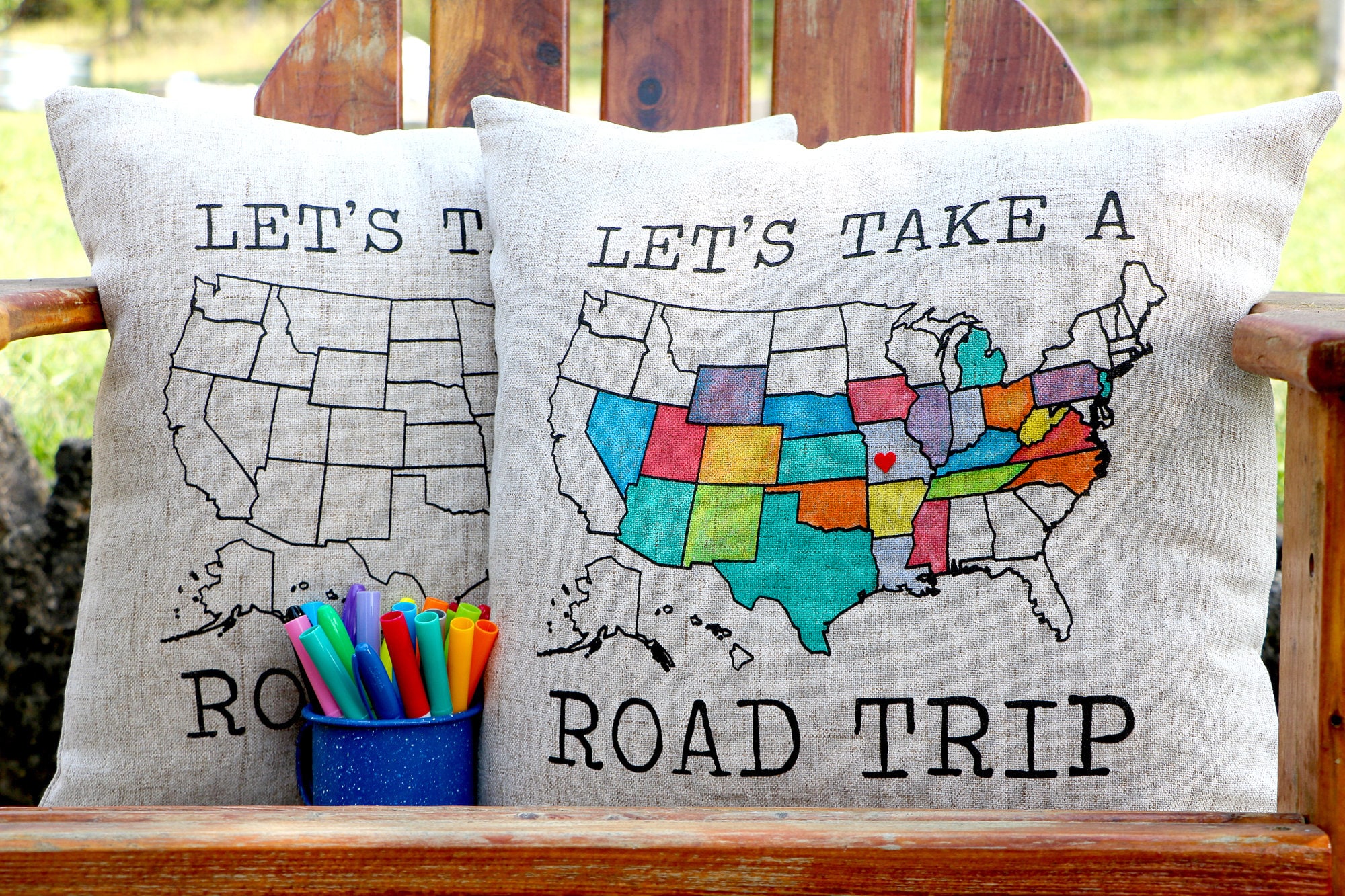road trip pillow