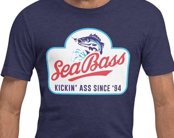 Dumb and Dumber Sea Bass Tshirt, Funny Movie Shirts, SeaBass from Dumb and Dumber, Cult Movie Tee