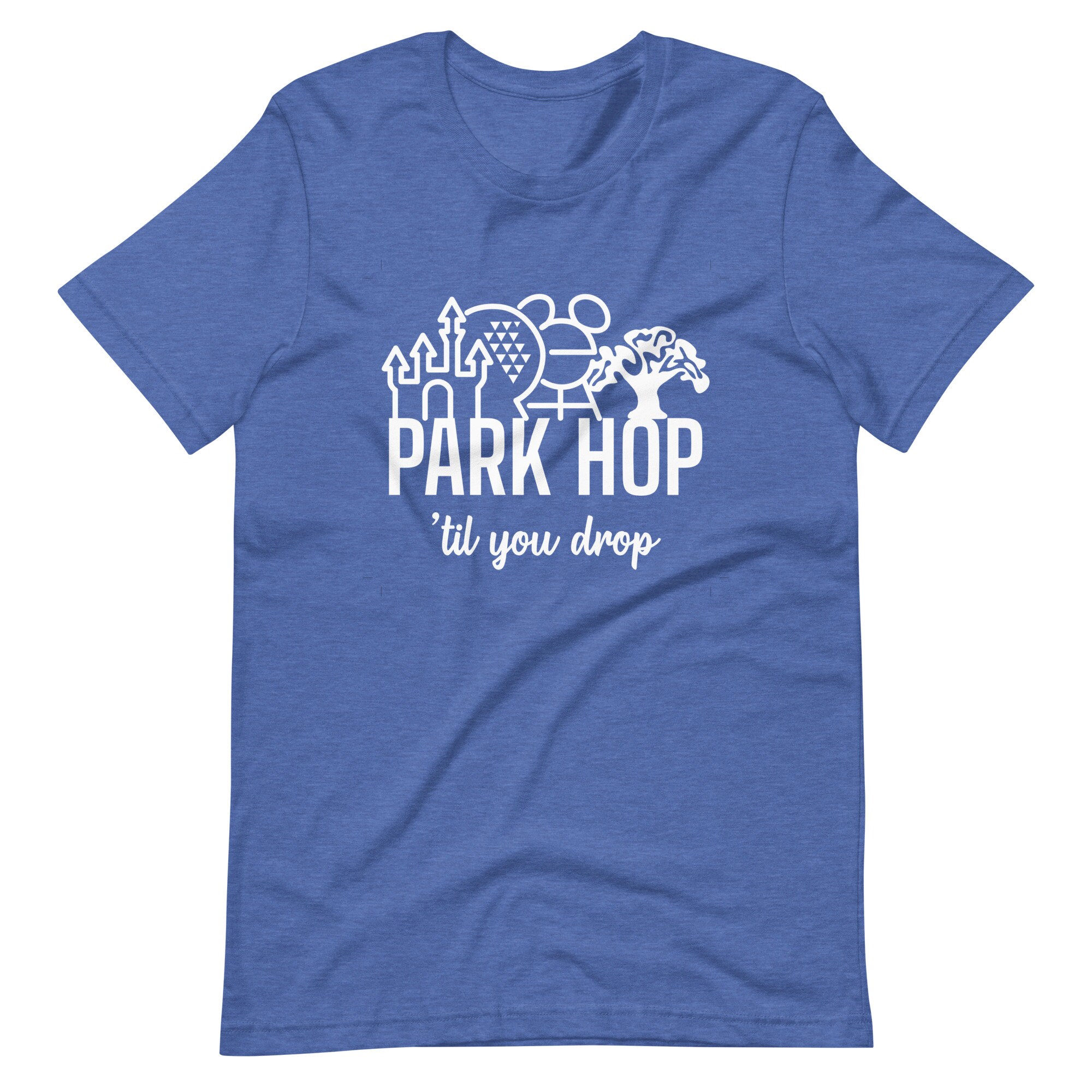 Park Hop Til You Drop T Shirt Park Hopper Shirts Disney Park Shirt Disney Vacation Shirts Etsy