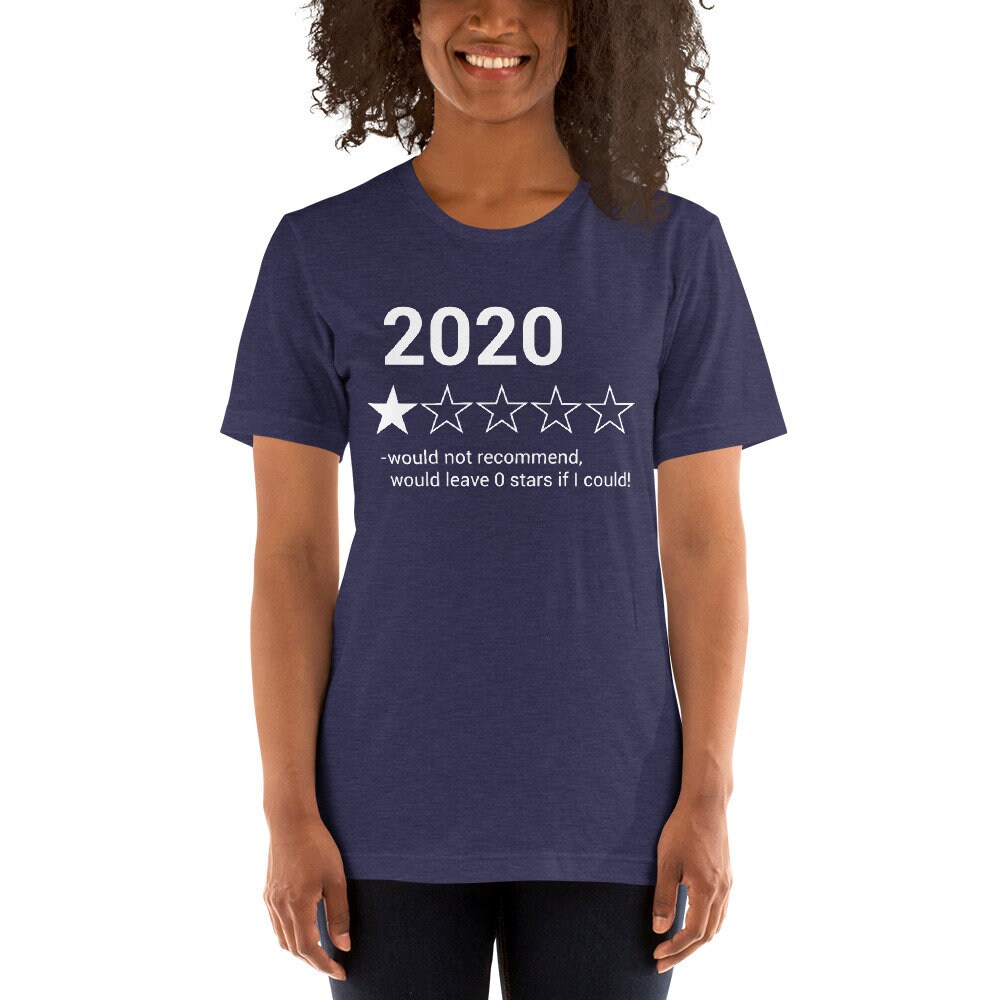 2020 t Shirt, schlechtes Jahr würde nicht empfehlen, Star-Bewertung Shirt,  würde nicht empfehlen, 2020 schlechtes Jahr Shirt, schlechtestes Jahr aller  Zeiten - Etsy.de