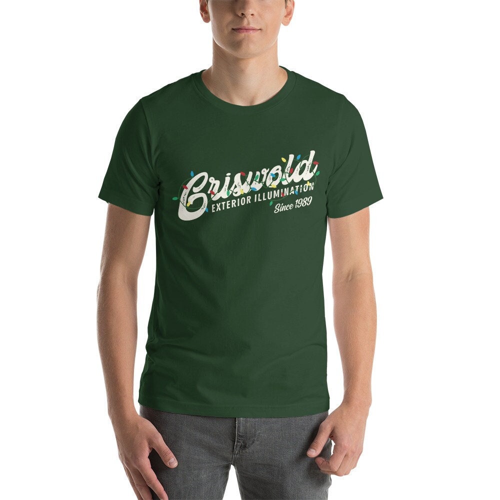 Clark Griswold T Shirt, Christmas Vacation T Shirt, Griswold Illumina…