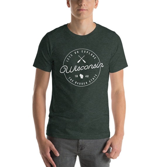 Up North Wisconsin T Shirt, Wisconsin Camping Shirt, Up North Shirt, Wisconsin Gift