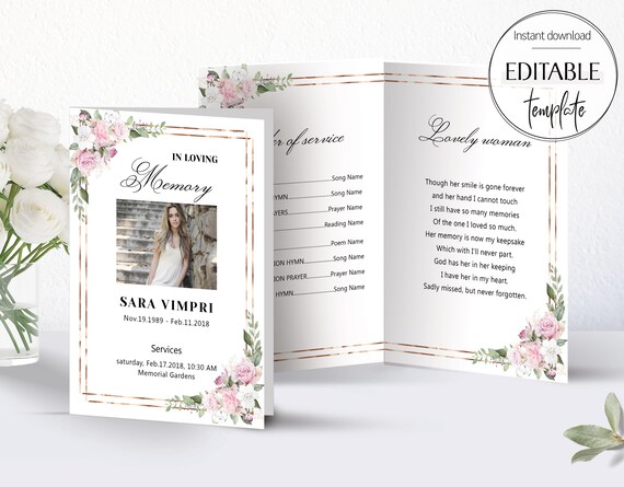 Free Editable Funeral Memorial Program Template from i.etsystatic.com
