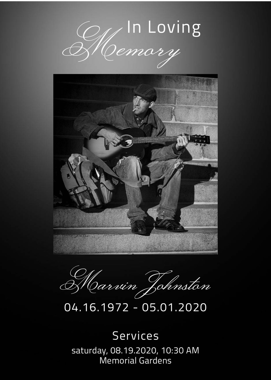 Editable Black Funeral Program Black Funerals Services Etsy