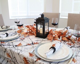 Thanksgiving Tablecloth Etsy