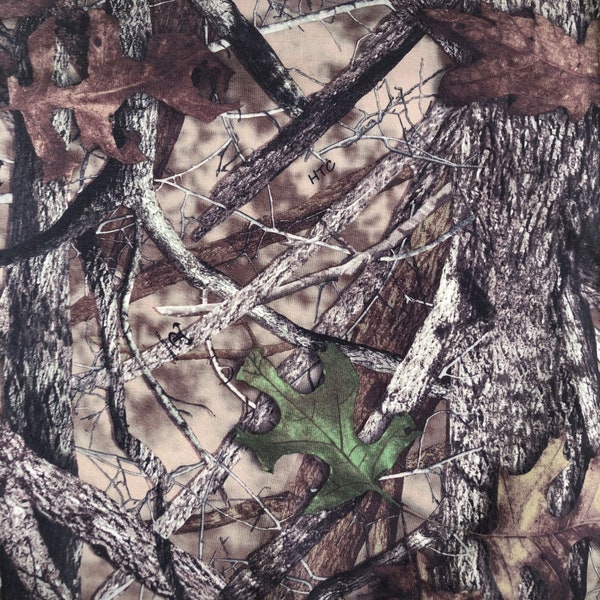 TrueTimber® HTC Camo Fabric 102" inches Wide 100% Polyester with Stain Repellent Heavy-Duty Fabric Per Yard(s)