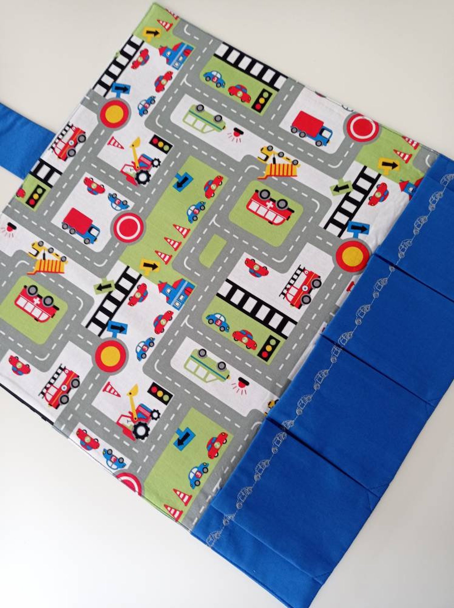 spielstraße spielzeug Autogarage to go 50x70cm * faltbare Spielstraße to go * Spielgarage