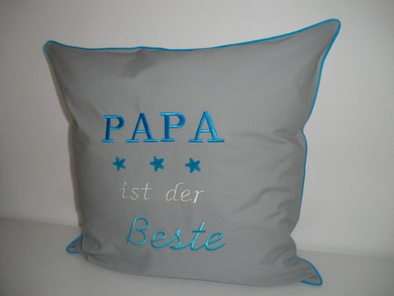 Vatertag Papa hat Recht Kissen