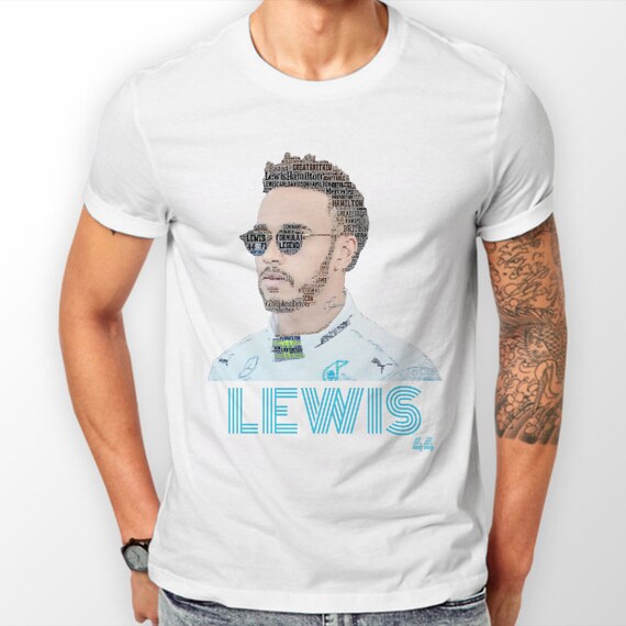 lewis hamilton 5 times world champion t shirt