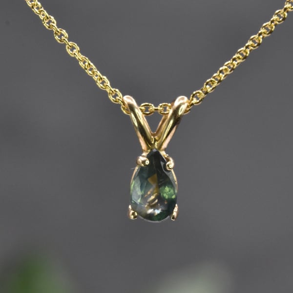 Natural alexandrite necklace pendant clearance