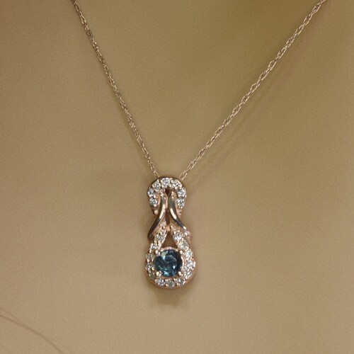 Natural Alexandrite Necklace in 14k Gold Fine Jewelry Free Etsy