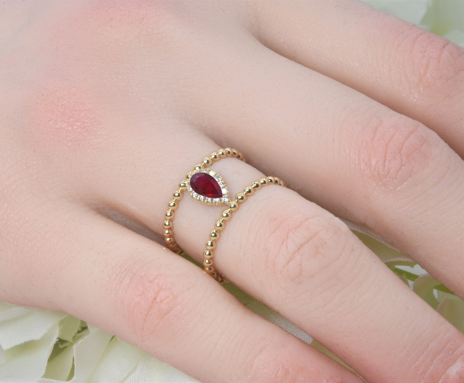 RUBY DIAMOND GOLD ring Jewelry gift Engagement ring | Etsy