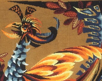 Vintage French needlepoint or tapestry