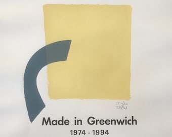 Geoff Rigden 1943-2016. Signed and numbered lithograph.