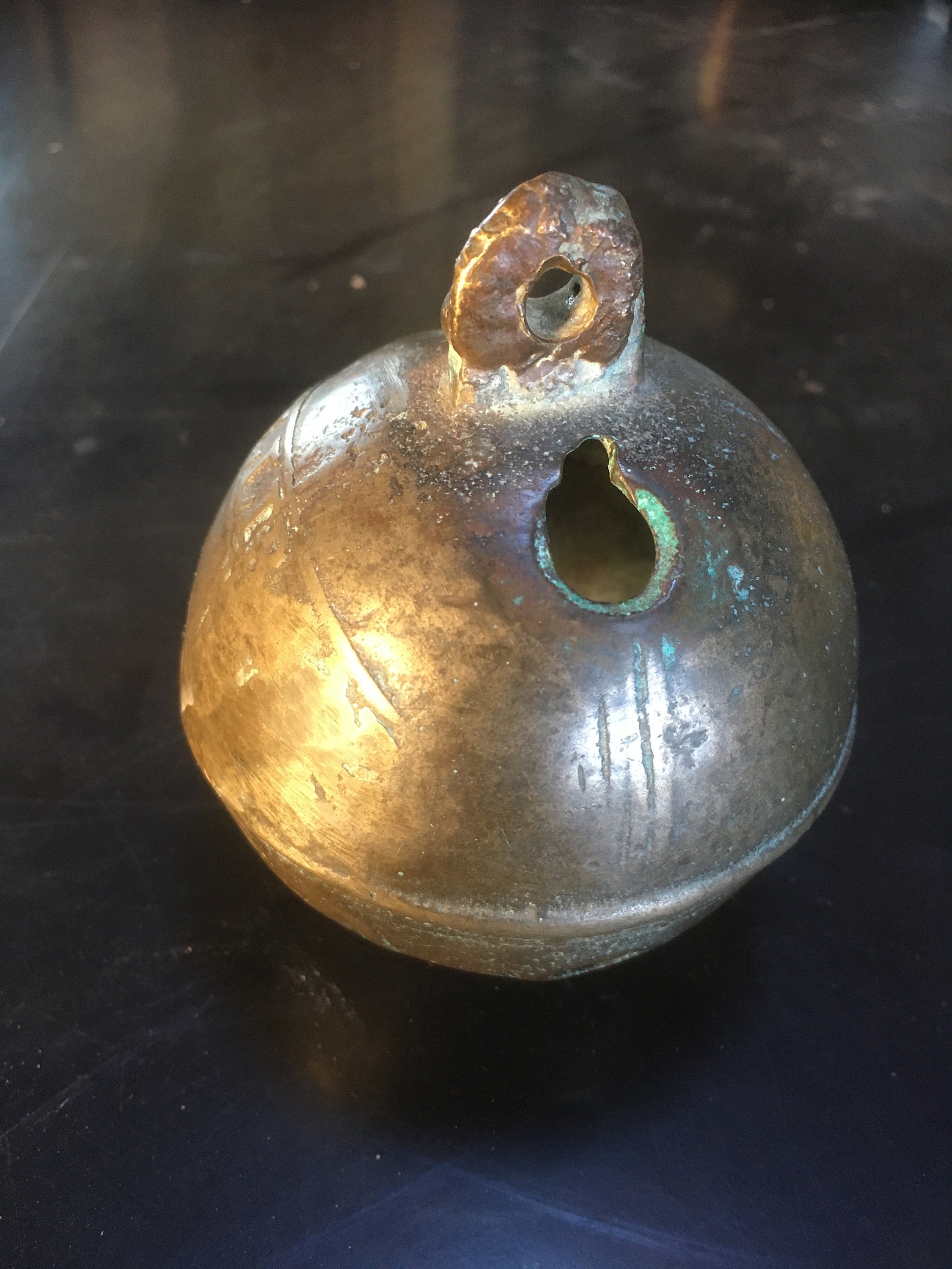 Buy Antique Bronze Crotal Bell. Animal Bell Online in India Etsy