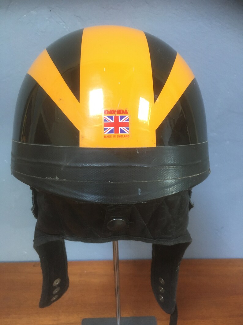 Vintage Davida Motorcycle Helmet | Etsy