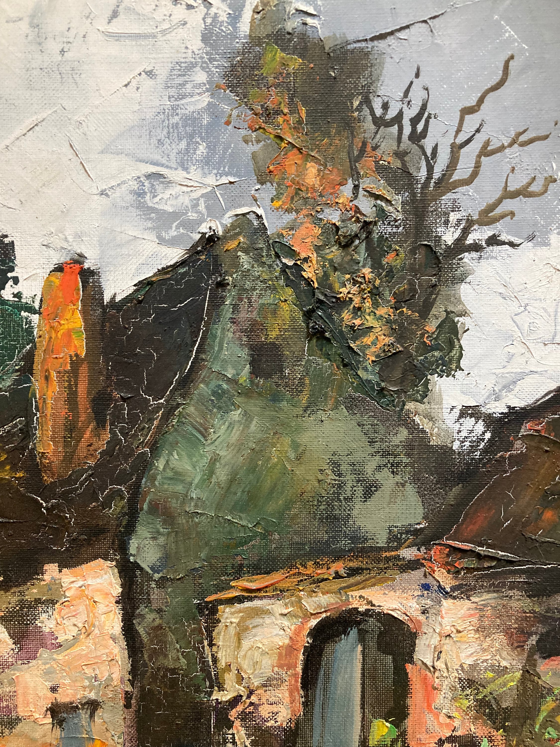 Robert Falcucci (1900-1989), Paysage de Haute Corse | Peinture sur toile