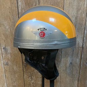 Vintage Davida Motorcycle Helmet - Etsy
