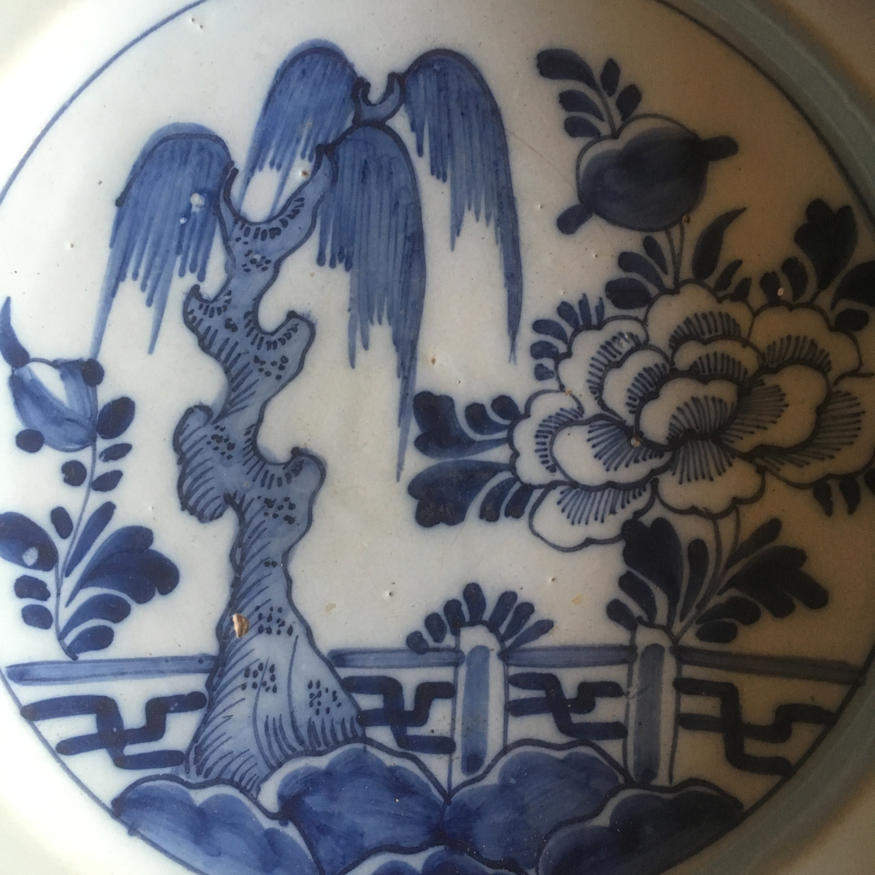 18世紀のデルフト大皿 - Etsy 日本