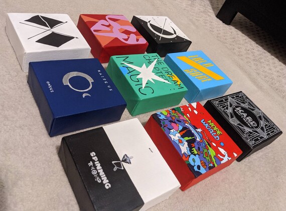 Kpop Album Paintings Hand Painted Etsy Kpop Album Paintings Hand Painted Etsy