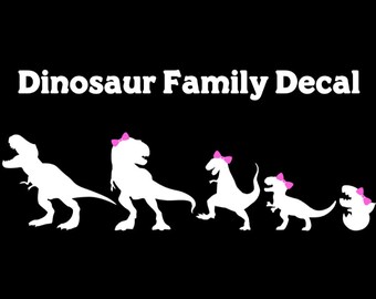 Download Dinosaur Family Car Etsy