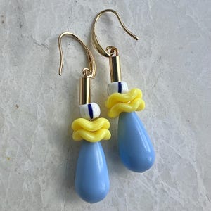Retro Style Earrings Statement earrings contemporary Earrings Geometric Earrings fashion earrings ec earrings light weight earrings drop