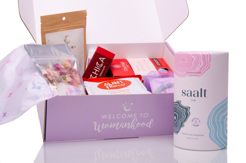 First Period Gift Box by Lunar Wild Etsy