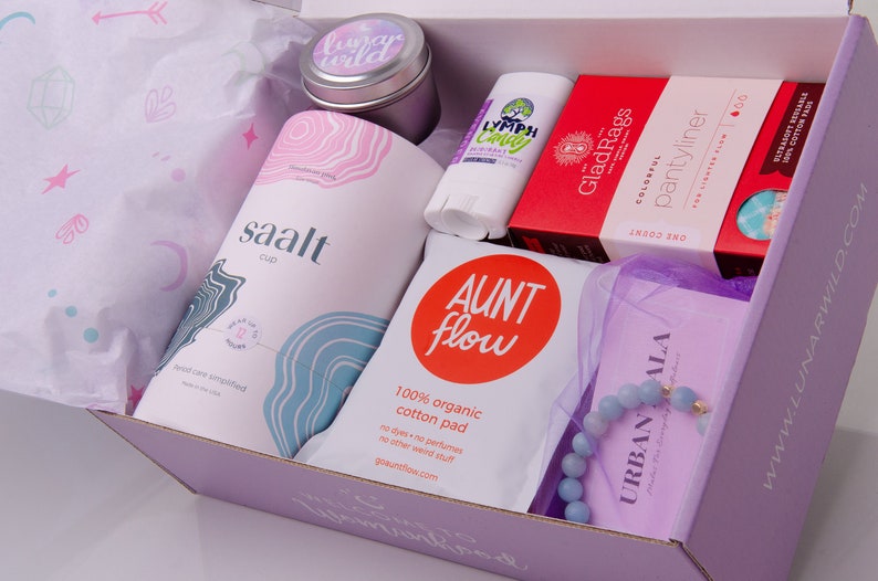 First Period Gift Box by Lunar Wild Etsy