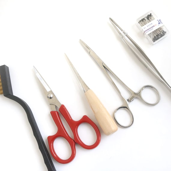 びすけっとです。テディベア制作キット 材料・道具セット 人形作りツールキットセット テディベア作り用品 クラフト用ピンセット