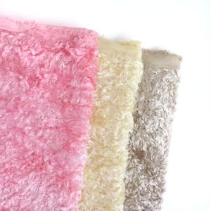 hand dyed bear viscose vintage viscose for teddy bear making teddy bear fabric viscose fur for teddy bear  A70
