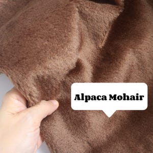 Alpaca mohair fabric for teddy bear making material alpaca fur fabric mohair bear fabric teddy bear fabric Wool mohair fabric A52