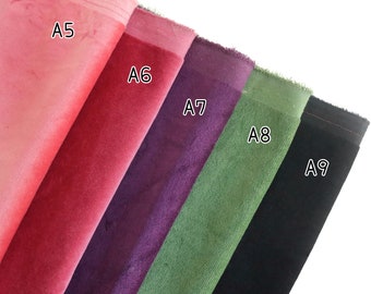 テディベア ベルベット素材 Vintage Teddy Bear Velvet Fabric Atique Cotton Velvet Mini Bear